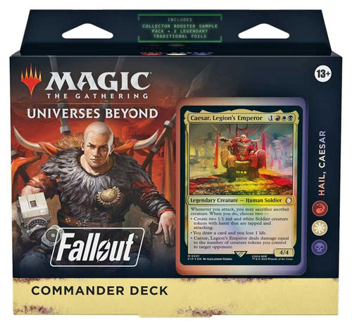 MTG TCG FALLOUT HAIL CAESAR COMMANDER DECK