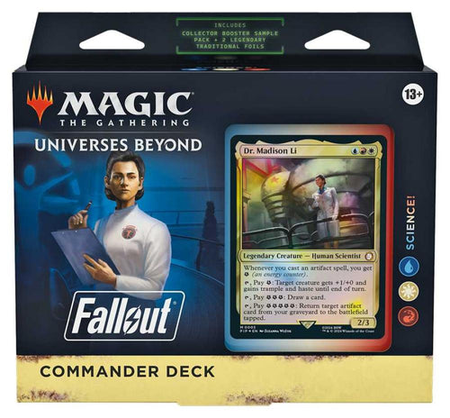 MTG TCG FALLOUT SCIENCE! COMMANDER DECK