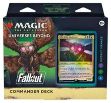 Load image into Gallery viewer, MTG TCG FALLOUT MUTANT MENACE COMMANDER DECK
