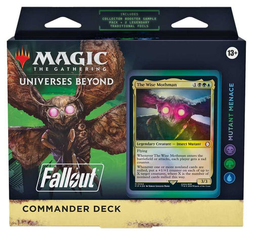 MTG TCG FALLOUT MUTANT MENACE COMMANDER DECK