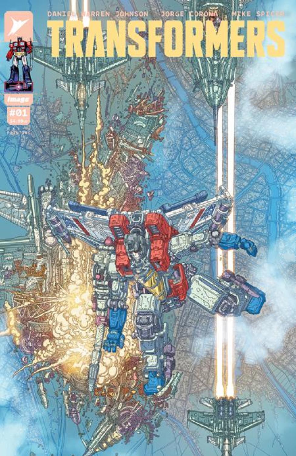 TRANSFORMERS #1 FIFTH PRINTING CVR A FILYA BRATUKHIN