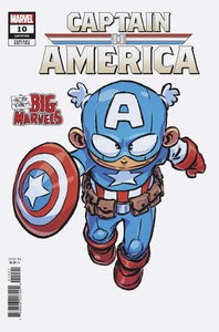 CAPTAIN AMERICA #10 SKOTTIE YOUNGS BIG MARVEL VAR CVR B