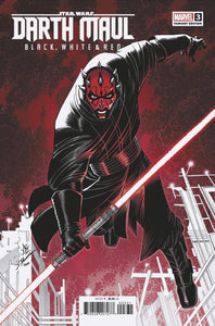 STAR WARS DARTH MAUL - BLACK WHITE AND RED #3 JOHN ROMITA JR VAR CVR C