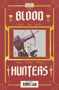 BLOOD HUNTERS #1 DECLAN SHALVEY BOOK COVER VAR BH CVR C