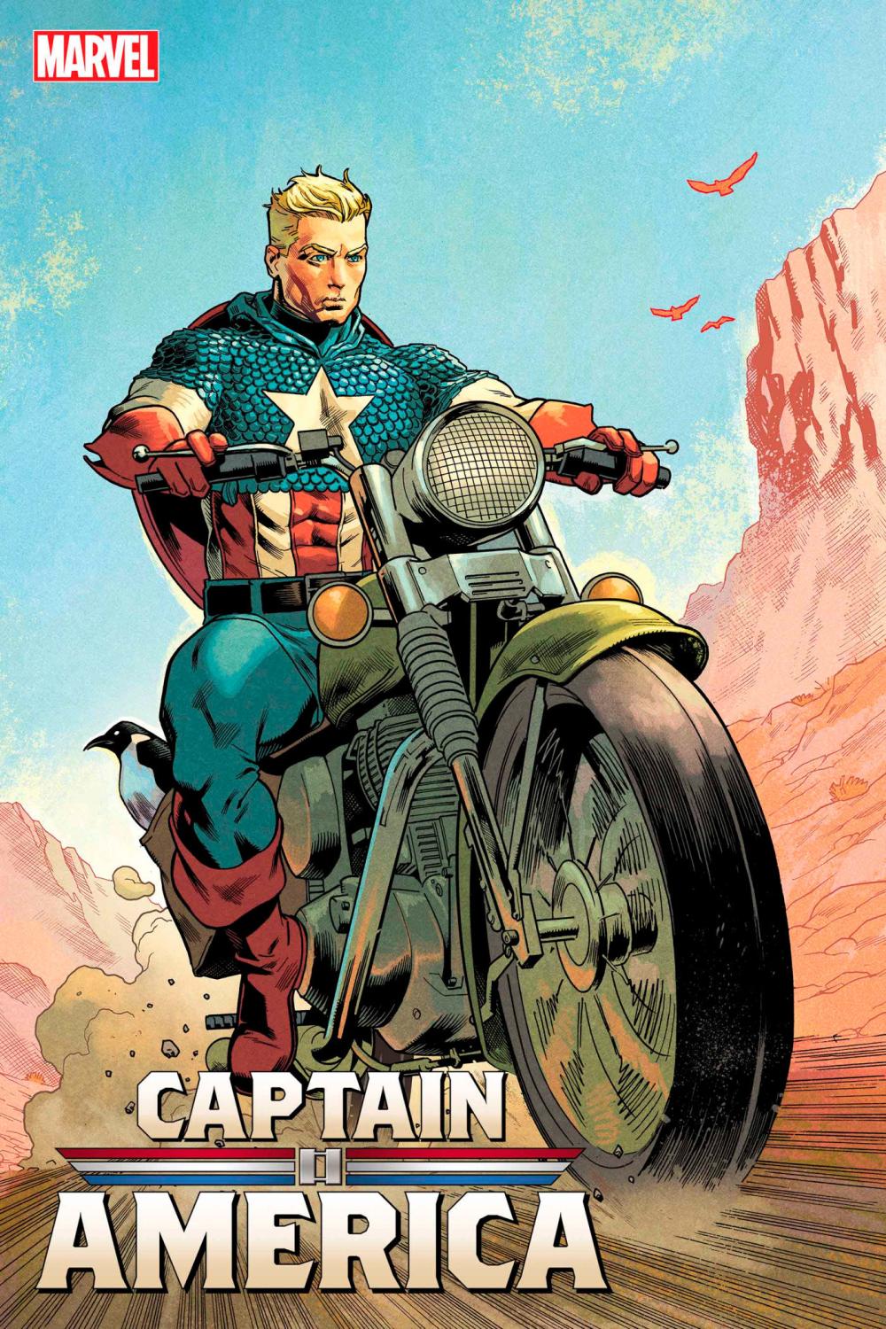 CAPTAIN AMERICA #9 MIKE HAWTHORNE VAR CVR C