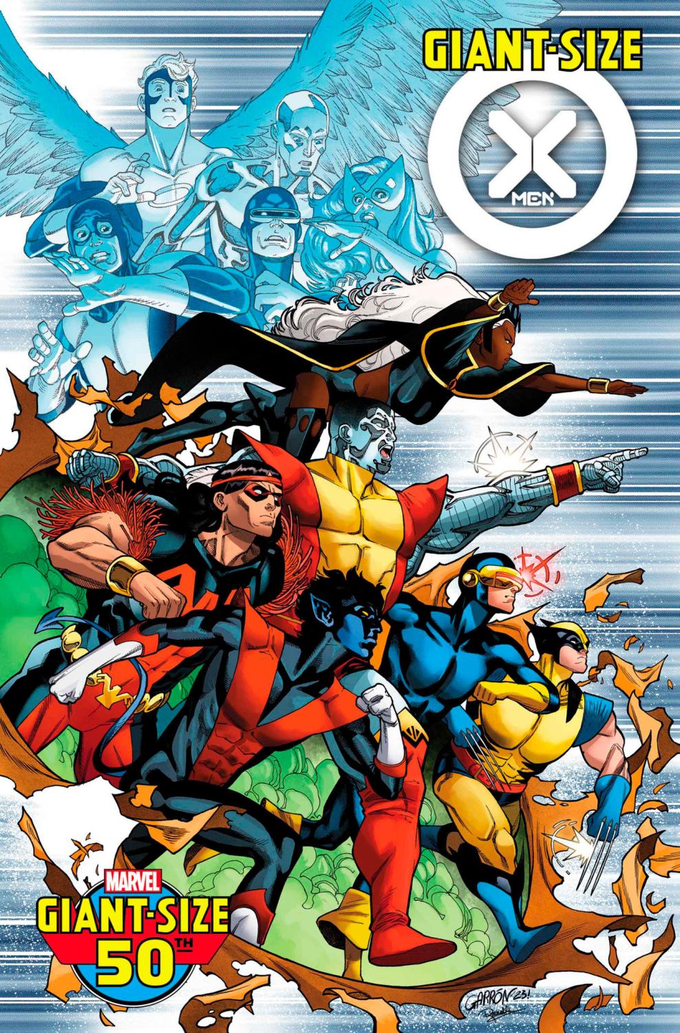 GIANT-SIZE X-MEN #1 JAVIER GARRON HOMAGE VAR CVR E