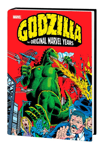 GODZILLA THE ORIGINAL MARVEL YEARS OMNIBUS HERB TRIMPE FIRST ISSUE COVER DM ONLY HC