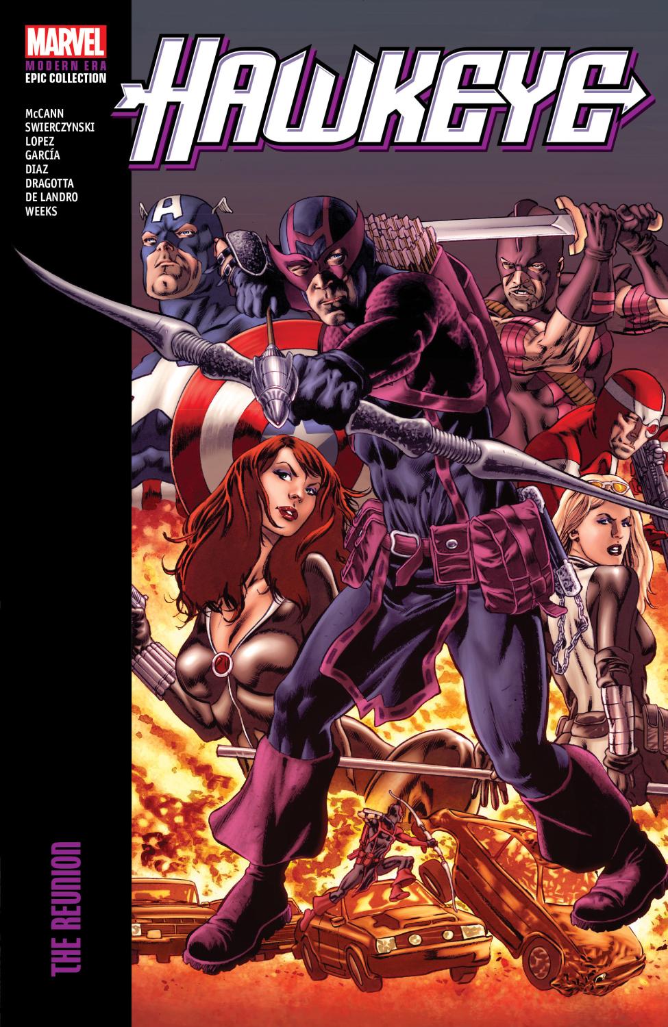 HAWKEYE MODERN ERA EPIC COLLECTION THE REUNION TP