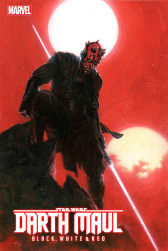 STAR WARS DARTH MAUL - BLACK WHITE AND RED #2 GABRIELE DELLOTTO VAR CVR D