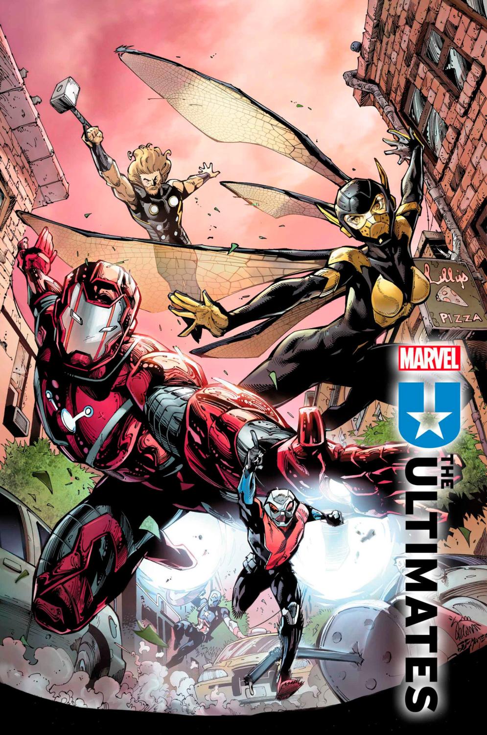 ULTIMATES #1 RYAN STEGMAN VAR CVR E