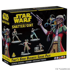 STAR WARS SHATTERPOINT THATS GOOD BUSINESS SQUAD PACK