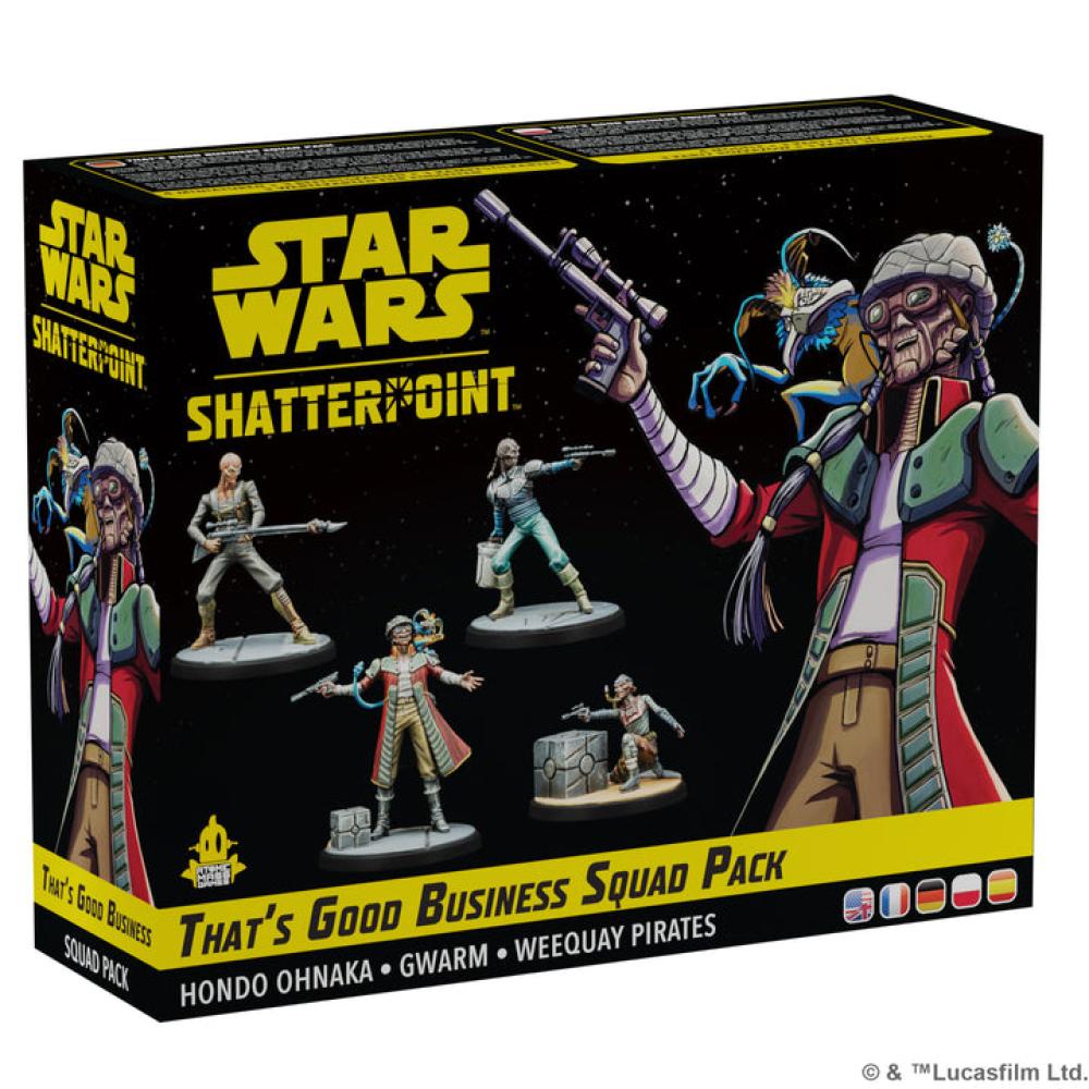 STAR WARS SHATTERPOINT THATS GOOD BUSINESS SQUAD PACK