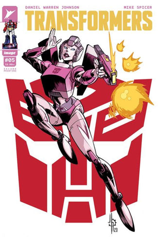 TRANSFORMERS #5 SECOND PRINTING CVR B JASON HOWARD VAR