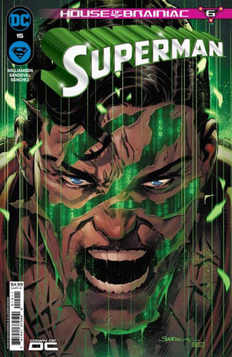 SUPERMAN #15 CVR A RAFA SANDOVAL HOUSE OF BRAINIACABSOLUTE POWER