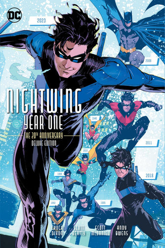 NIGHTWING YEAR ONE 20TH ANNIVERSARY DELUXE EDITION HC DIRECT MARKET EXCLUSIVE DAN MORA VARIANT EDITION