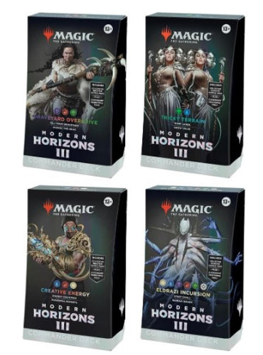 MODERN HORIZONS 3 COMMANDER DECKS SET OF FOUR