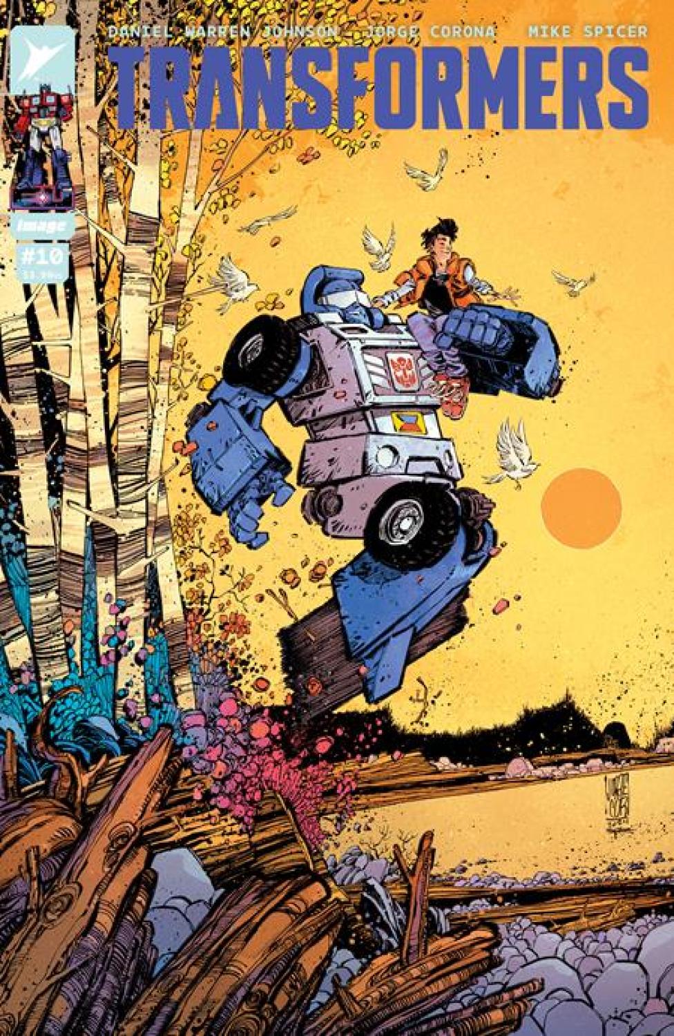 TRANSFORMERS #10 CVR B JORGE CORONA & MIKE SPICER VAR