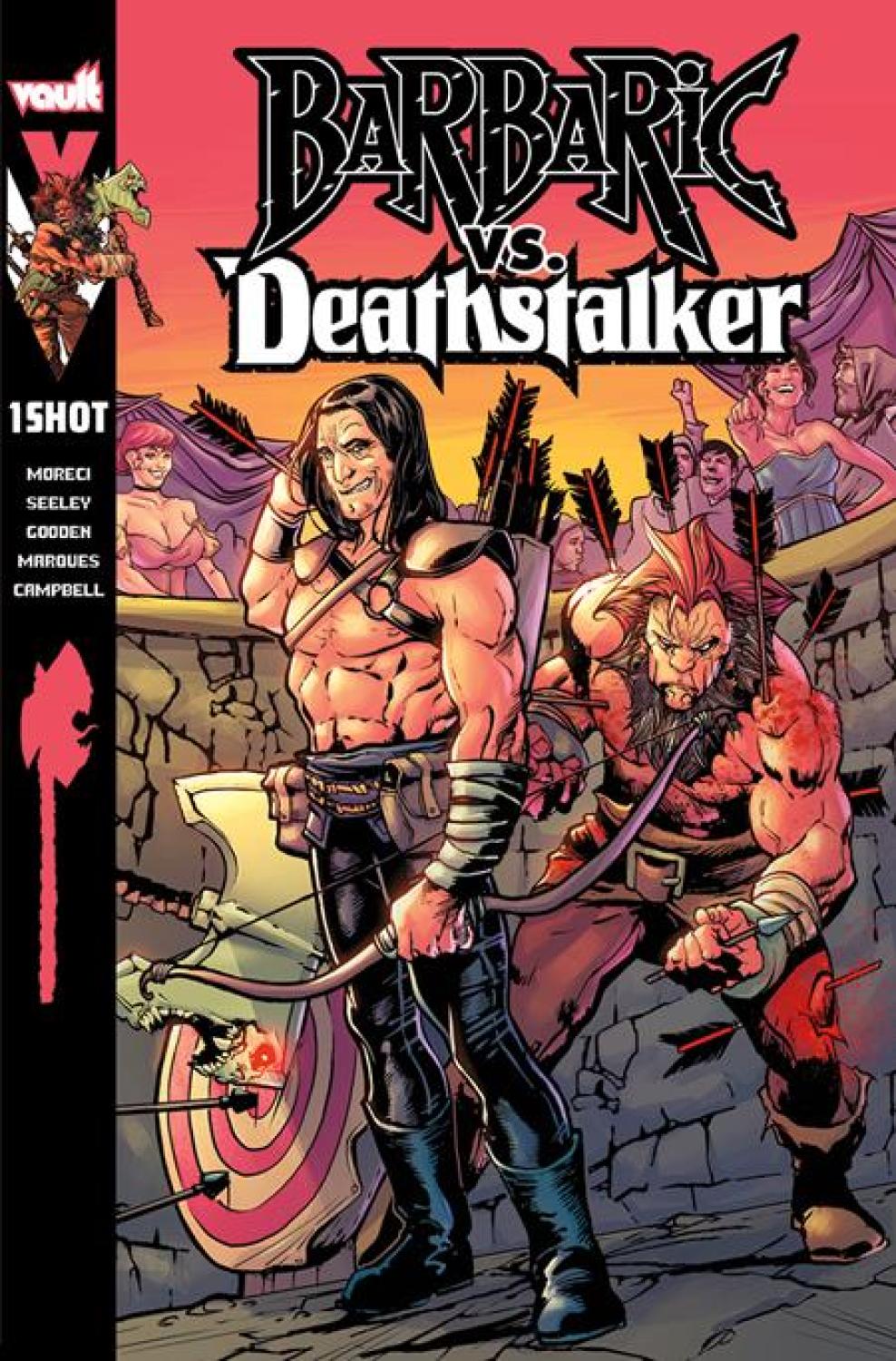 BARBARIC VS DEATHSTALKER ONE SHOT CVR A NATHAN GOODEN