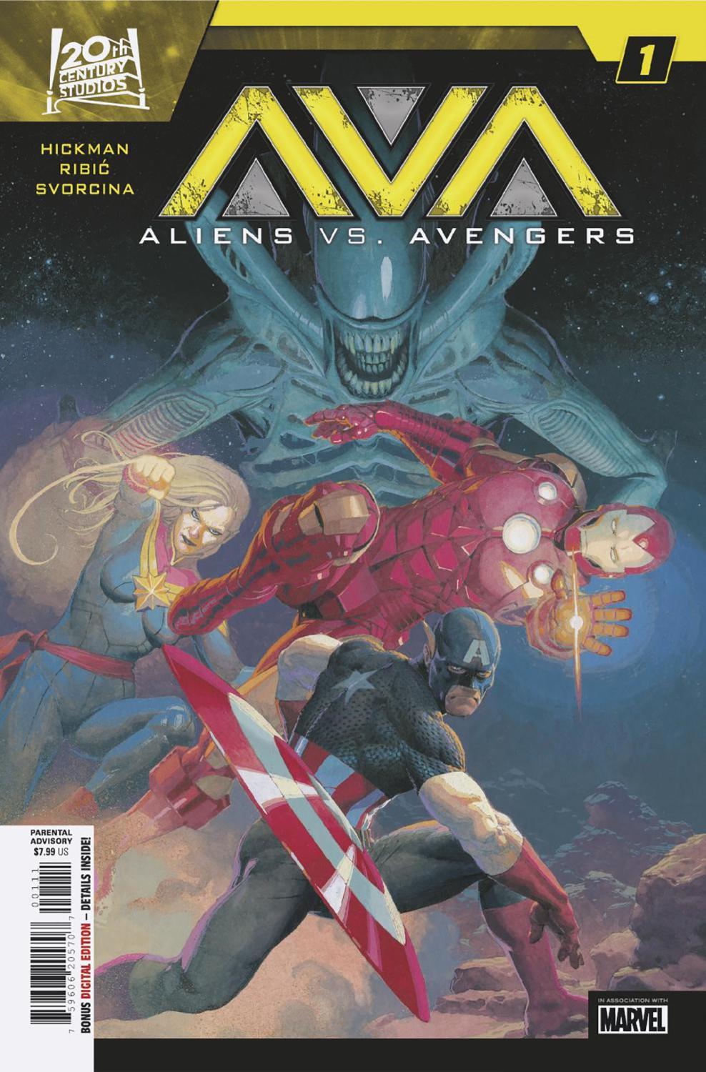 ALIENS VS AVENGERS #1 CVR A