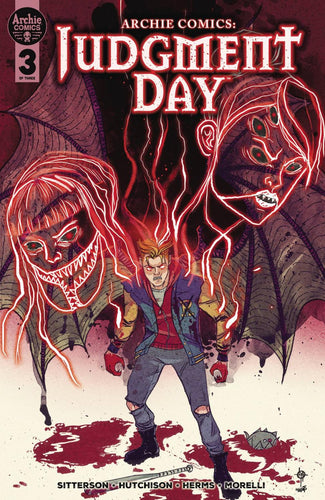 ARCHIE COMICS JUDGMENT DAY #3 CVR A MEGAN HUTCHISON OF 3