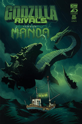 GODZILLA RIVALS VS MANDA COVER A LAWRENCE CVR A