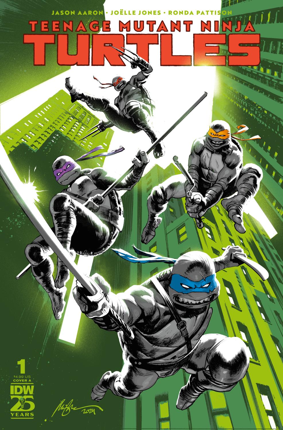 TEENAGE MUTANT NINJA TURTLES 2024 #1 COVER A ALBUQUERQUE CVR A