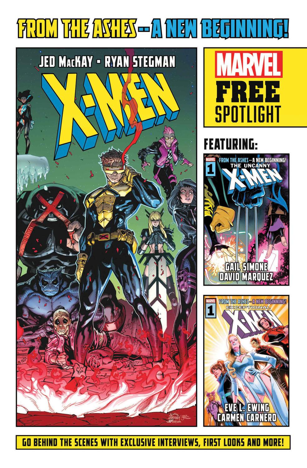 X-MEN FROM THE ASHES SAMPLER BUNDLES OF 20