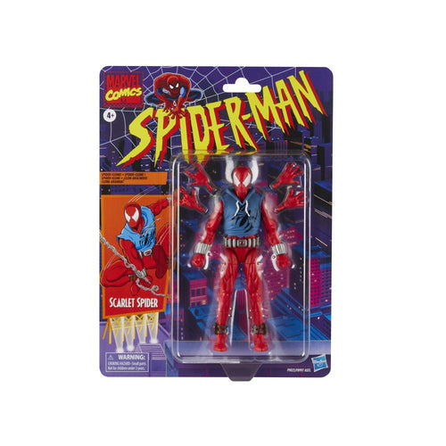 SPIDER-MAN LEGENDS RETRO SCARLET SPIDER 6IN AF