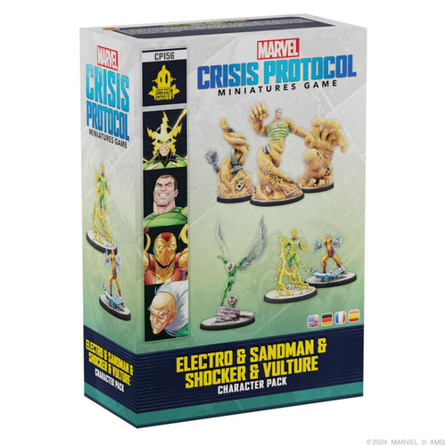 MARVEL CRISIS PROTOCOL ELECTRO & SANDMAN & SHOCKER & VULTURE