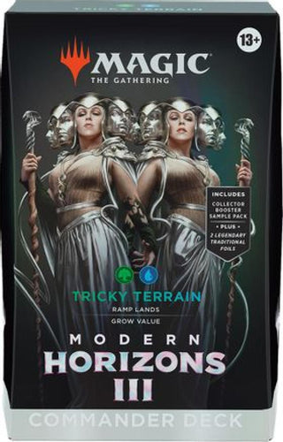 MODERN HORIZONS 3 COMMANDER DECK TRICKY TERRAIN