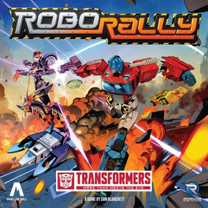 ROBO RALLY TRANSFORMERS BOARD GAME