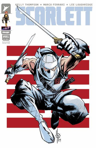 SCARLETT #1 SECOND PRINTING CVR B JASON HOWARD STORM SHADOW VAR