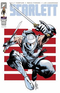 SCARLETT #1 SECOND PRINTING CVR B JASON HOWARD STORM SHADOW VAR