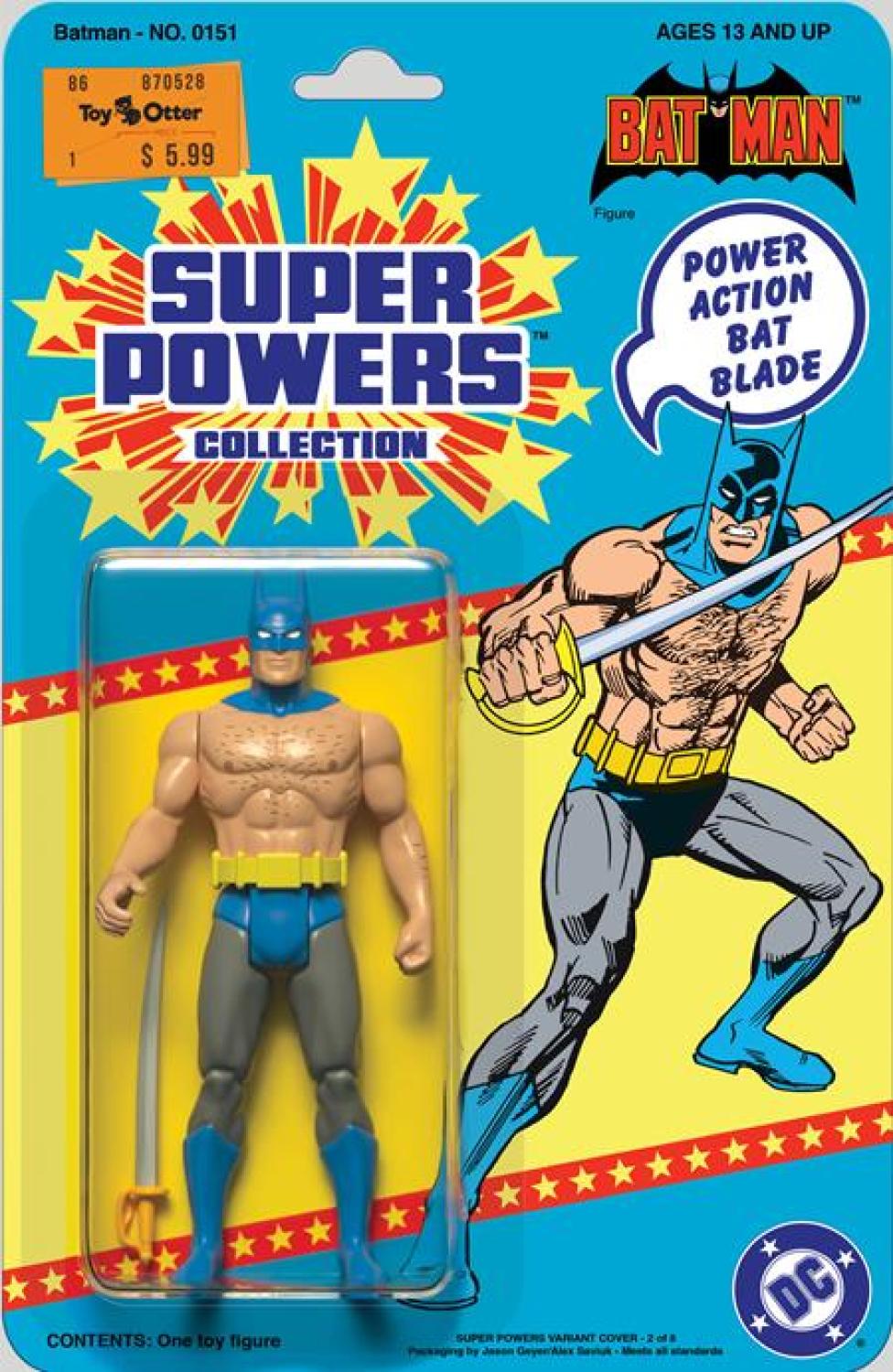 BATMAN #151 CVR D JASON GEYER & ALEX SAVIUK DC SUPER POWERS CARD STOCK VAR ABSOLUTE POWER