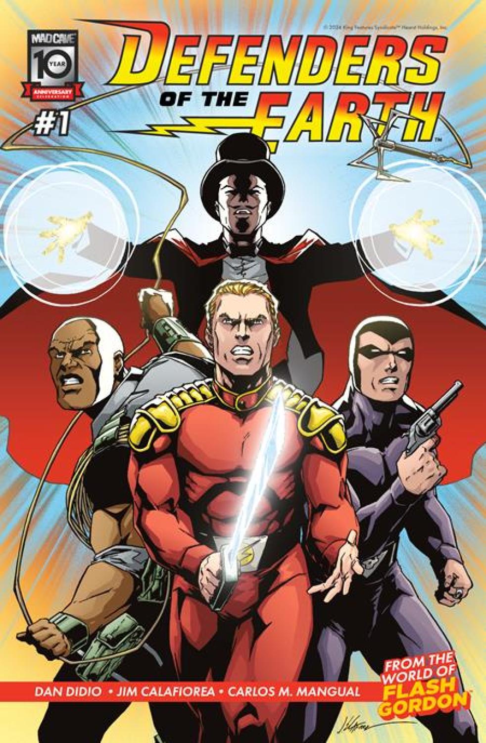 DEFENDERS OF THE EARTH #1  CVR A JIM CALAFIORE (OF 8)