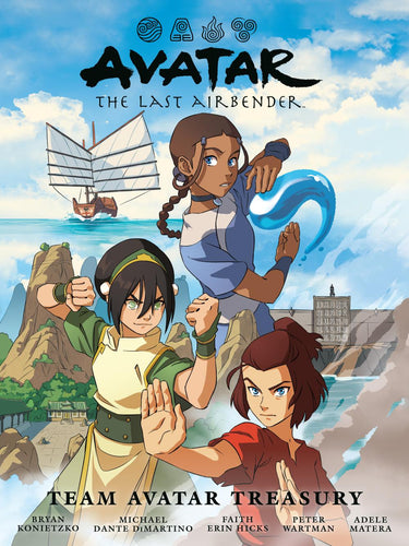 AVATAR THE LAST AIRBENDER--TEAM AVATAR TREASURY LIBRARY EDITION HC