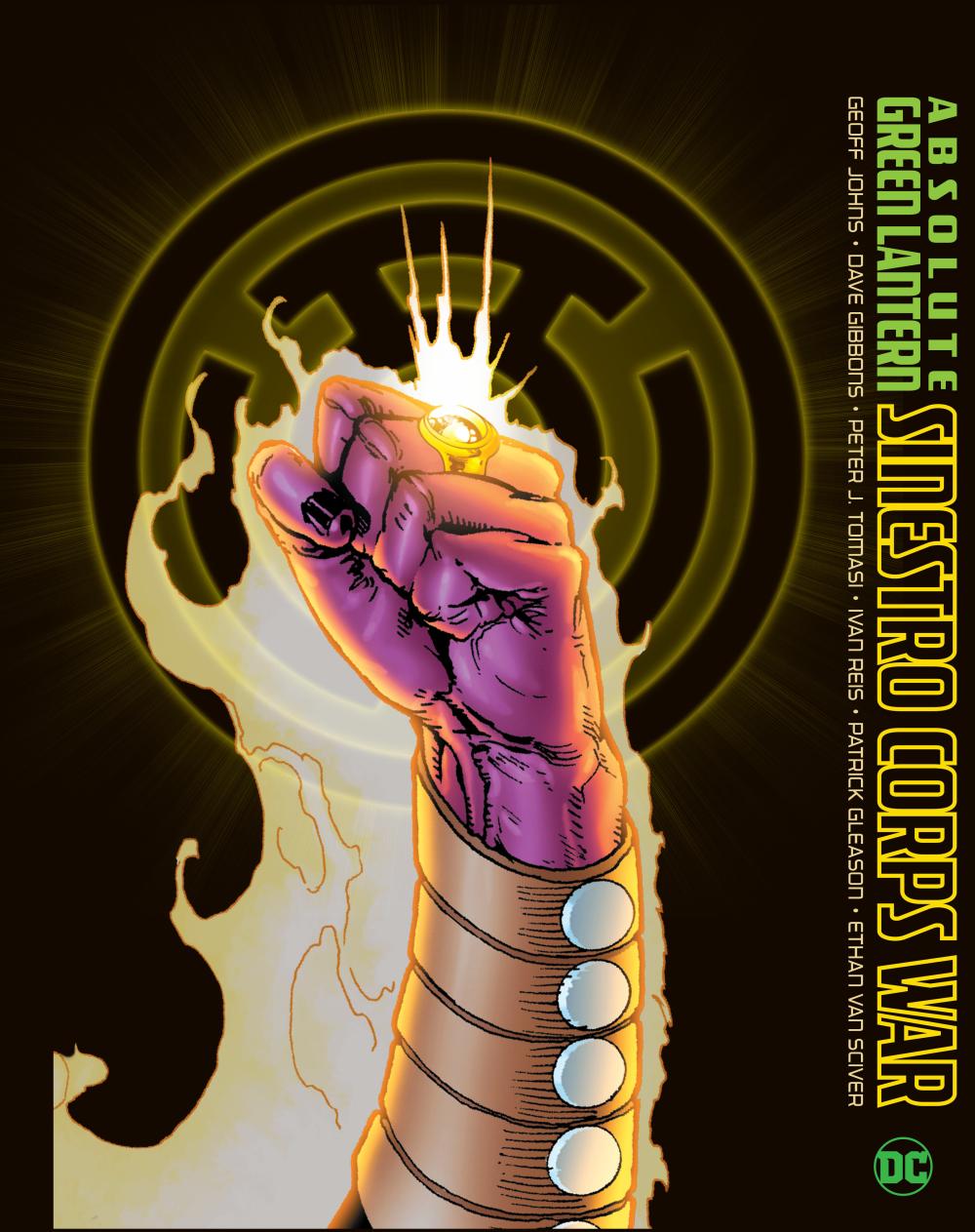 ABSOLUTE GREEN LANTERN THE SINESTRO CORPS WAR 2025 EDITION HC