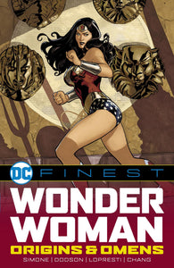 DC FINEST WONDER WOMAN ORIGINS AND OMENS TP