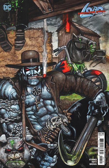 LOBO CANCELLATION SPECIAL #1 ONE SHOT CVR B SIMON BISLEY AFTER DARK CARD STOCK VAR