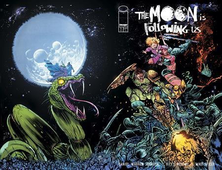 THE MOON IS FOLLOWING US #1 CVR B DANIEL WARREN JOHNSON & MIKE SPICER WRAPAROUND VAR (OF 10)