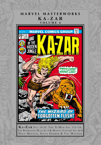 MARVEL MASTERWORKS KA-ZAR VOL 4 HC