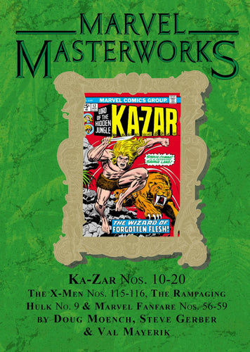 MARVEL MASTERWORKS KA-ZAR VOL 4 VAR DM ONLY HC