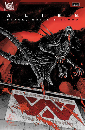 ALIEN BLACK WHITE AND BLOOD TP VOL 01