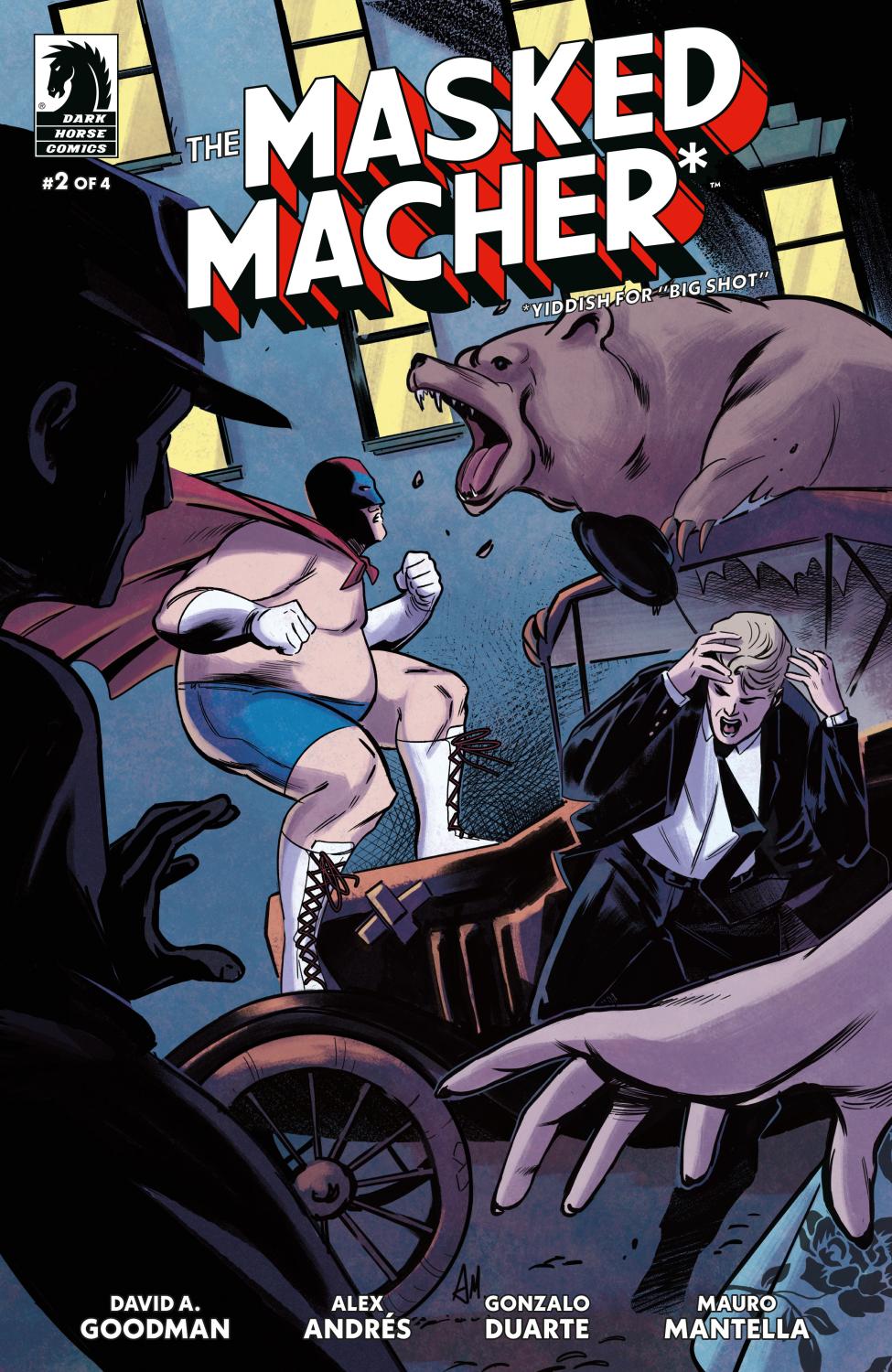 THE MASKED MACHER #2 CVR A ALEX ANDRS