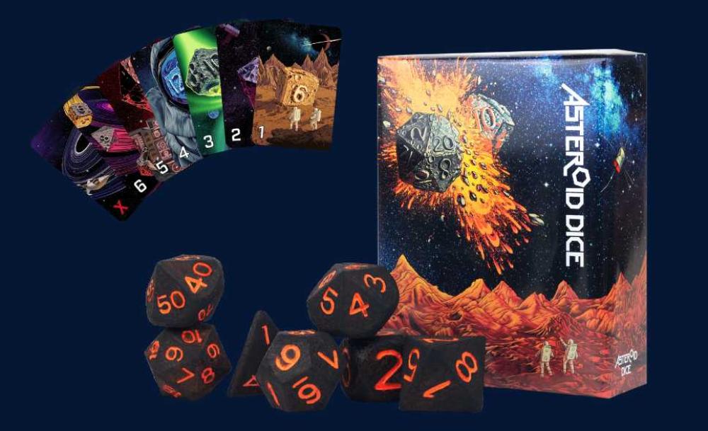 ASTEROID DICE - KICKSTARTER EDITION