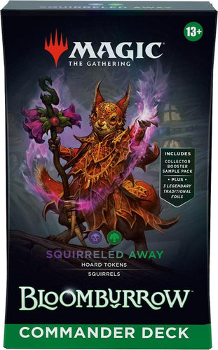 MTG CCG BLOOMBURROW SQUIRRELED AWAY COMMANDER DECK