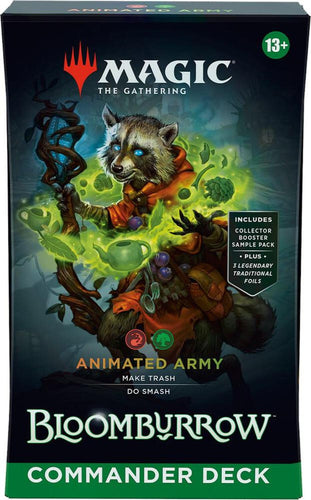 MTG CCG BLOOMBURROW ANIMATED ARMY COMMANDER DECK