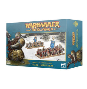 WARHAMMER THE OLD WORLD DWARFEN MOUNTAIN HOLDS DWARF HAMMERERS