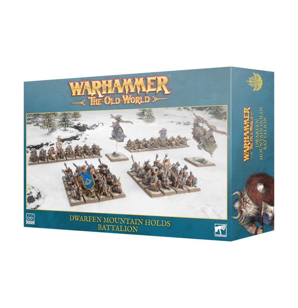 WARHAMMER THE OLD WORLD DWARFEN MOUNTAIN HOLDS BATTALION