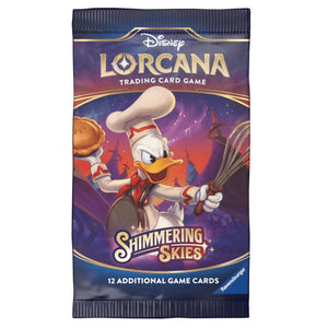 DISNEY LORCANA SHIMMERING SKIES BOOSTER PACK